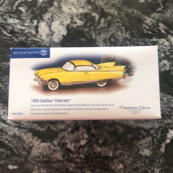 Dept 56 1959 Cadillac Eldorado, The Original Snow Village accessory from 2001 - Picture 3 of 5